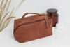 Trousse de toilette BIGA Leather - Cognac