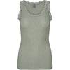 Top avec dentelle – Army clair L/XL