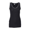 Top avec dentelle – Noir L/XL