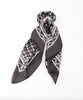 Foulard – 70×70 Satin black