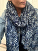 Foulard - Blue Mary