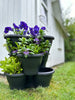 Pots à herbes aromatiques 3-en-1 empilables – Lot de 3 pièces
