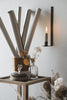 Applique murale pour bougie chandelle - design industriel