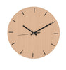 Horloge murale avec aspect bois
