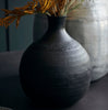 Vase en aluminium - motif artisanal - petit