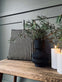 Vase i sort glas - VIAMAJA.DK