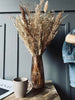Vase conique - Verre beige / brun