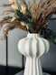Vase - LOTUS hvid keramik - VIAMAJA.DK