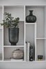 Vase Mayia - H: 21 cm - Gris