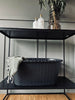 Panier à linge - Noir 60 cm