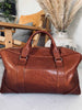 Sac de week-end Brooklyn - cognac foncé