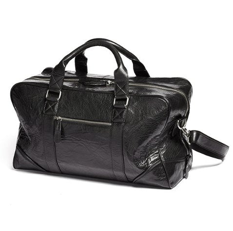 Weekendtaske Holdall Black / Silver - VIAMAJA.DK
