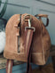 Weekendtaske - MILANO Cognac - VIAMAJA.DK