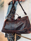 Weekendtaske - MILANO Vintage brown - VIAMAJA.DK