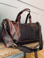 Weekendtaske - MILANO Vintage brown - VIAMAJA.DK